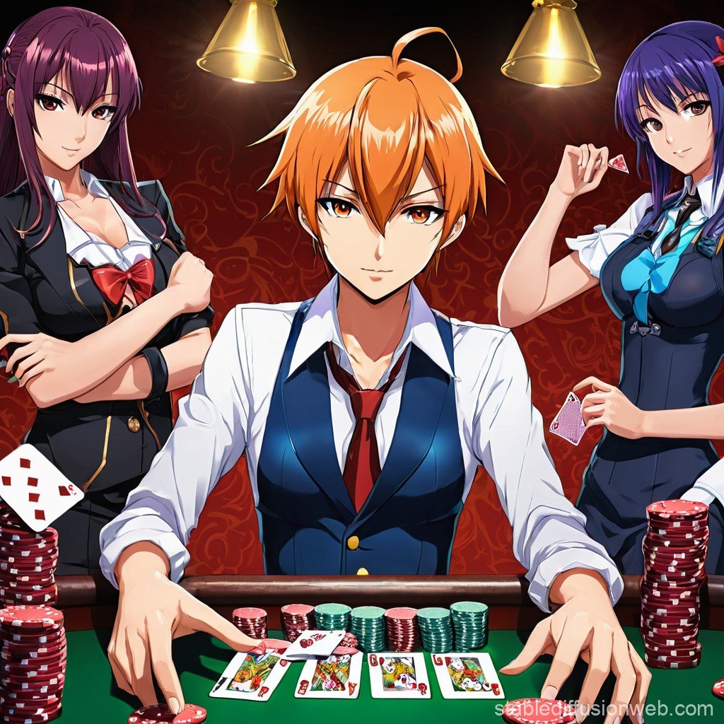 salot ကာစီနို Live Dealer Baccarat စားပွဲ မြင်ကွင်း